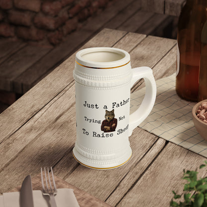 "Just a Father" - Funny Beer Stein Mug