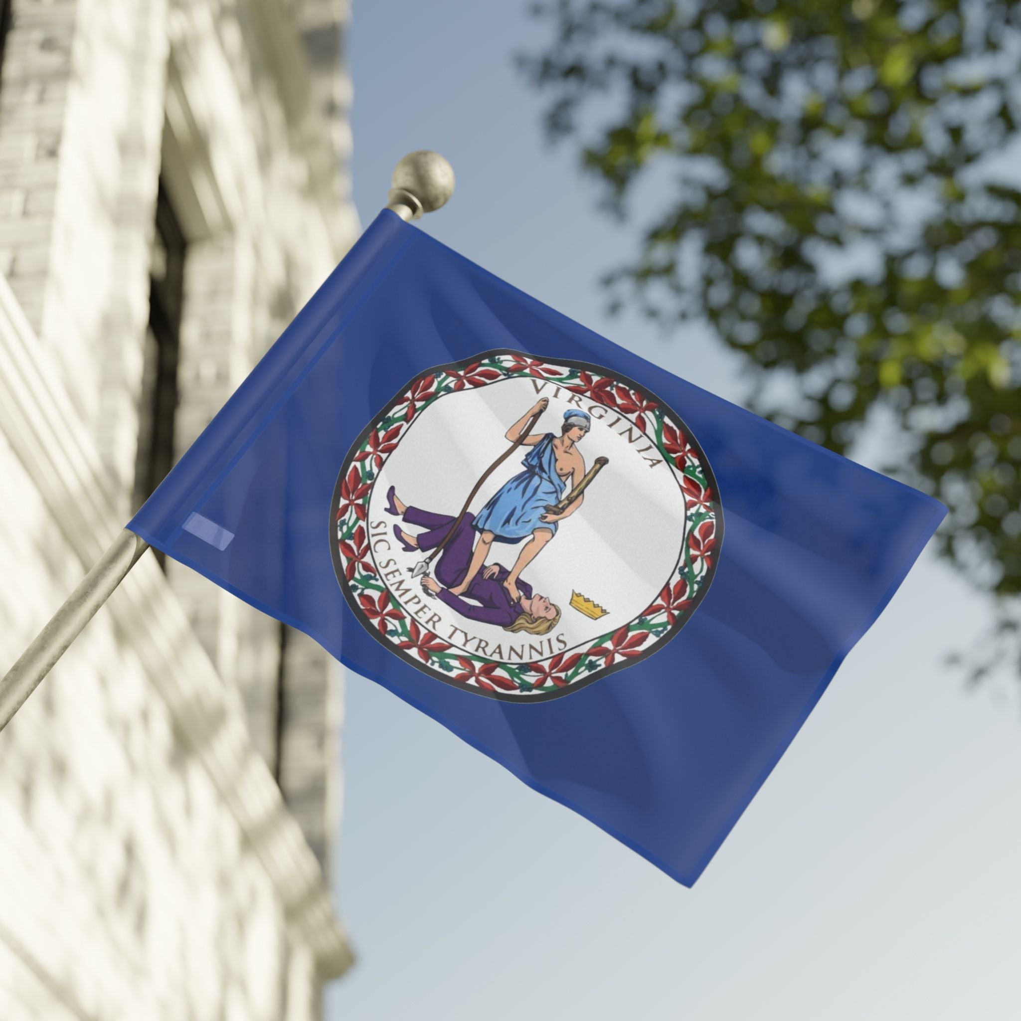 Virginia Tyrant State Seal - Flag – Patriot Outlander
