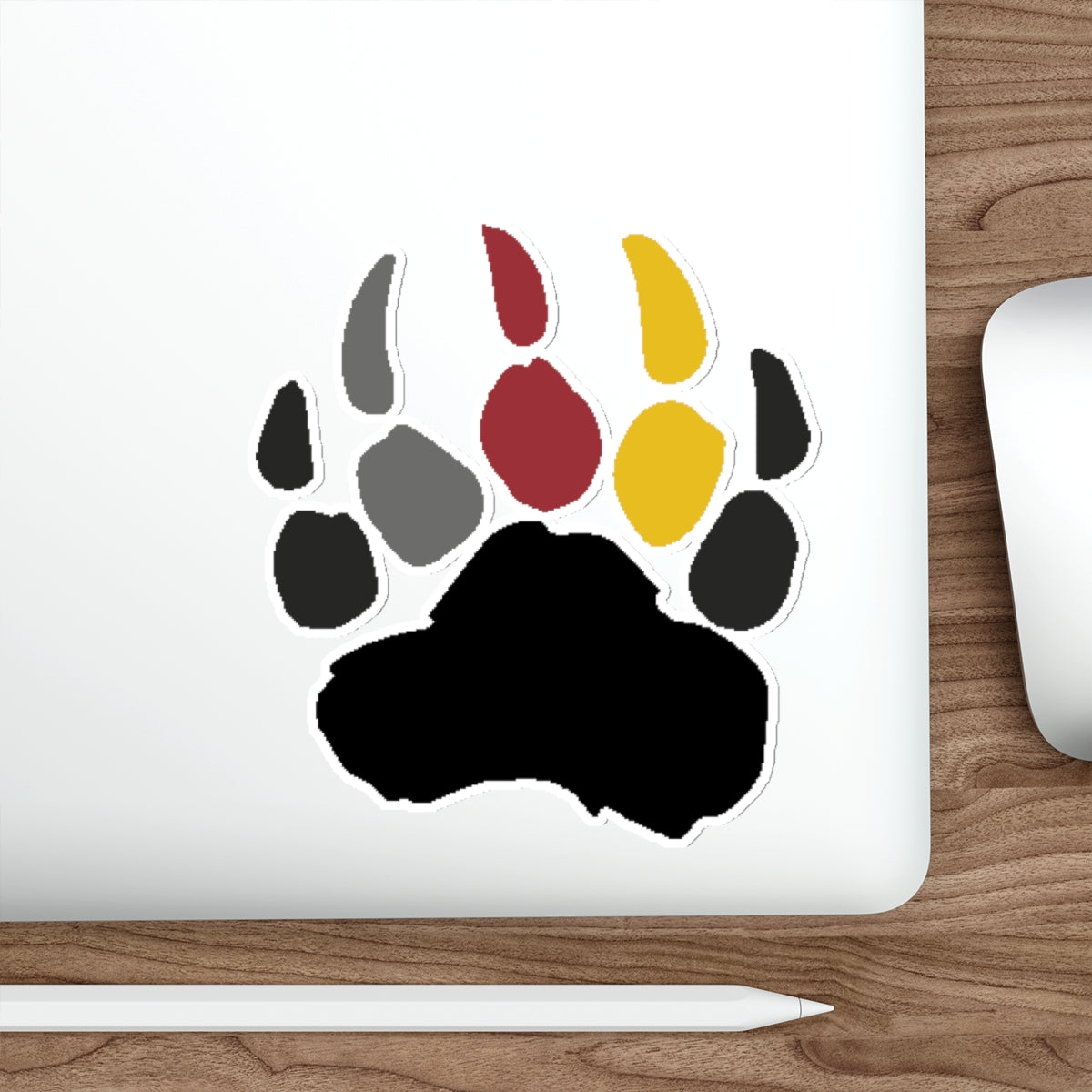 Pineland Bear Claw - Die-Cut Sticker