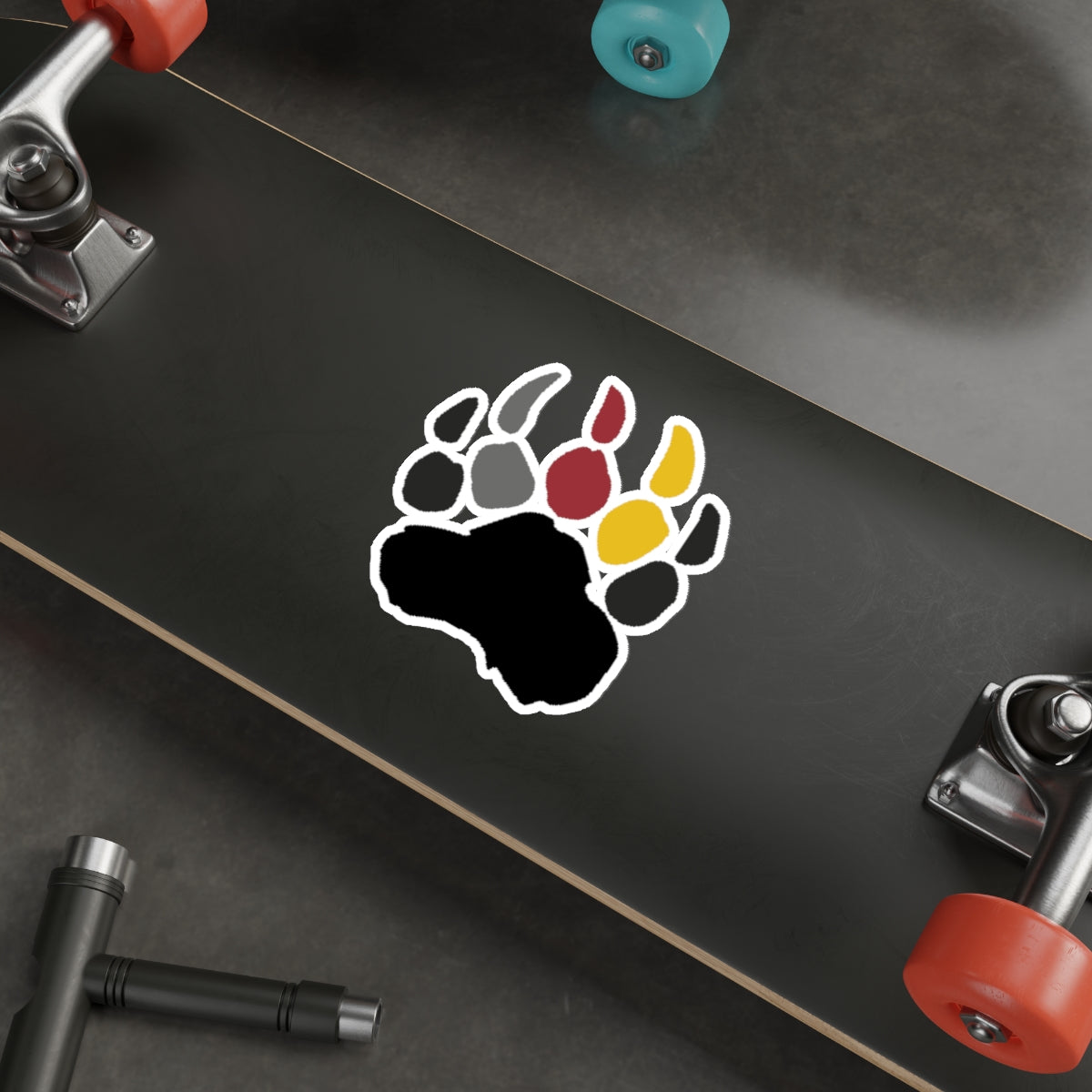 Pineland Bear Claw - Die-Cut Sticker