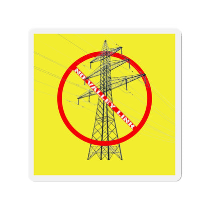No Valley Link - Die-Cut Magnet
