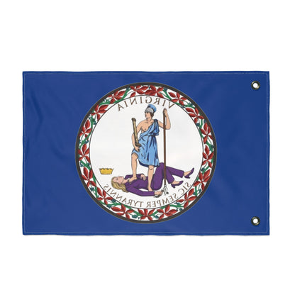 Virginia Tyrant State Seal - Double-Sided Flag