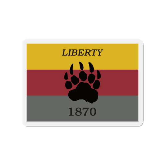 Pineland Liberty Flag - Die-Cut Magnet