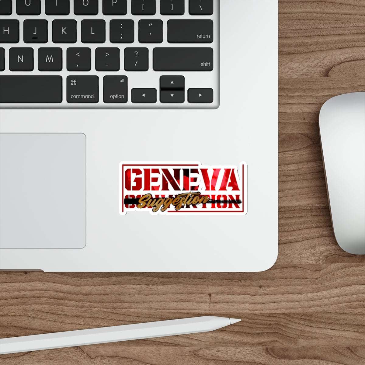 Geneva Suggestion - Die-Cut Sticker