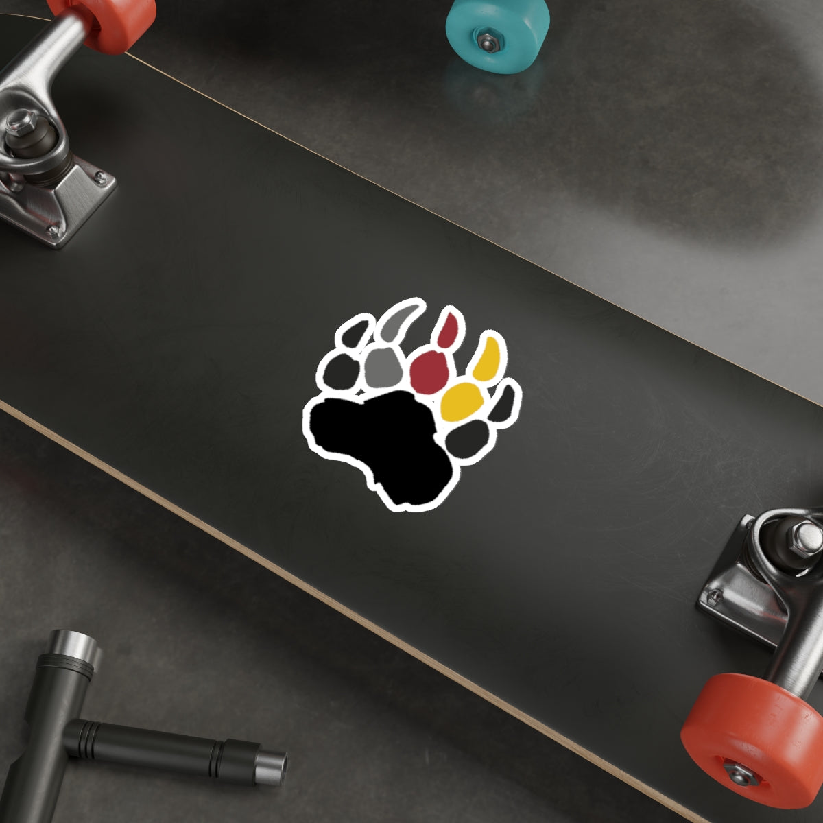 Pineland Bear Claw - Die-Cut Sticker