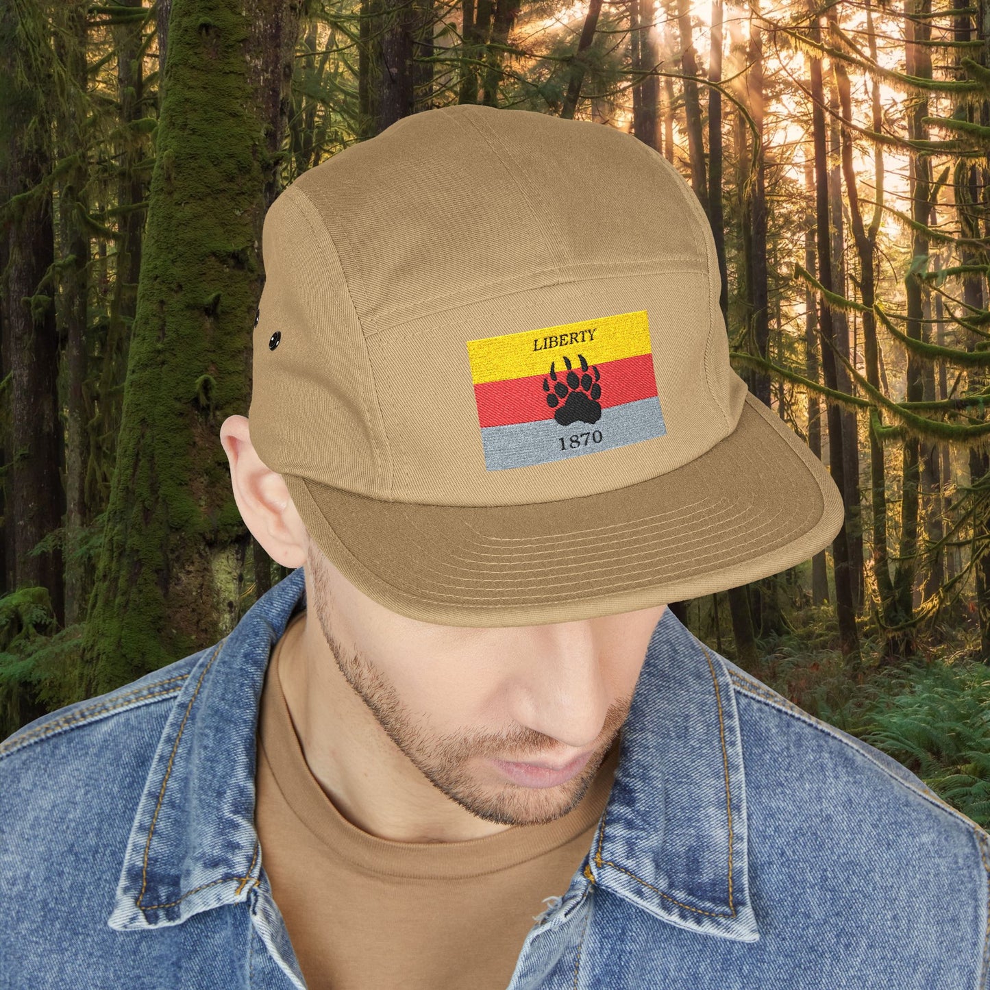 Liberty Flag  - 5 Panel Cap