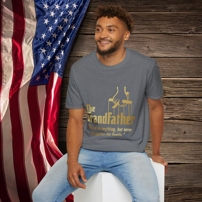 "The Grandfather" Quote - Softstyle T-Shirt for Grandpa