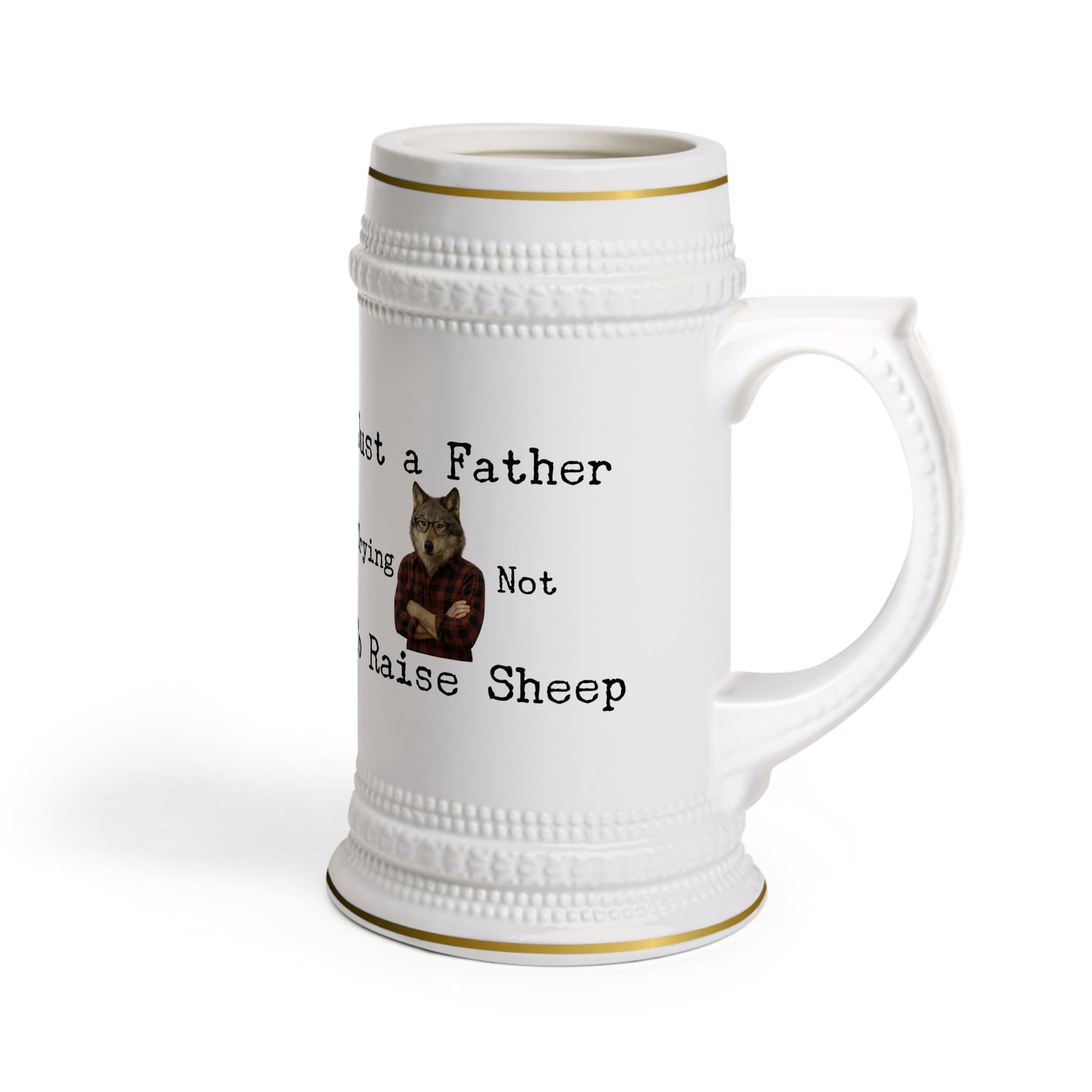 "Just a Father" - Funny Beer Stein Mug