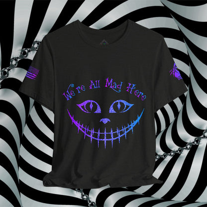 We're All Mad Here (Purple/Blue) - T-Shirt