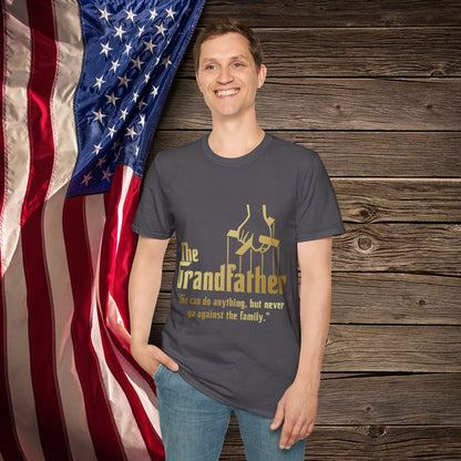 "The Grandfather" Quote - Softstyle T-Shirt for Grandpa