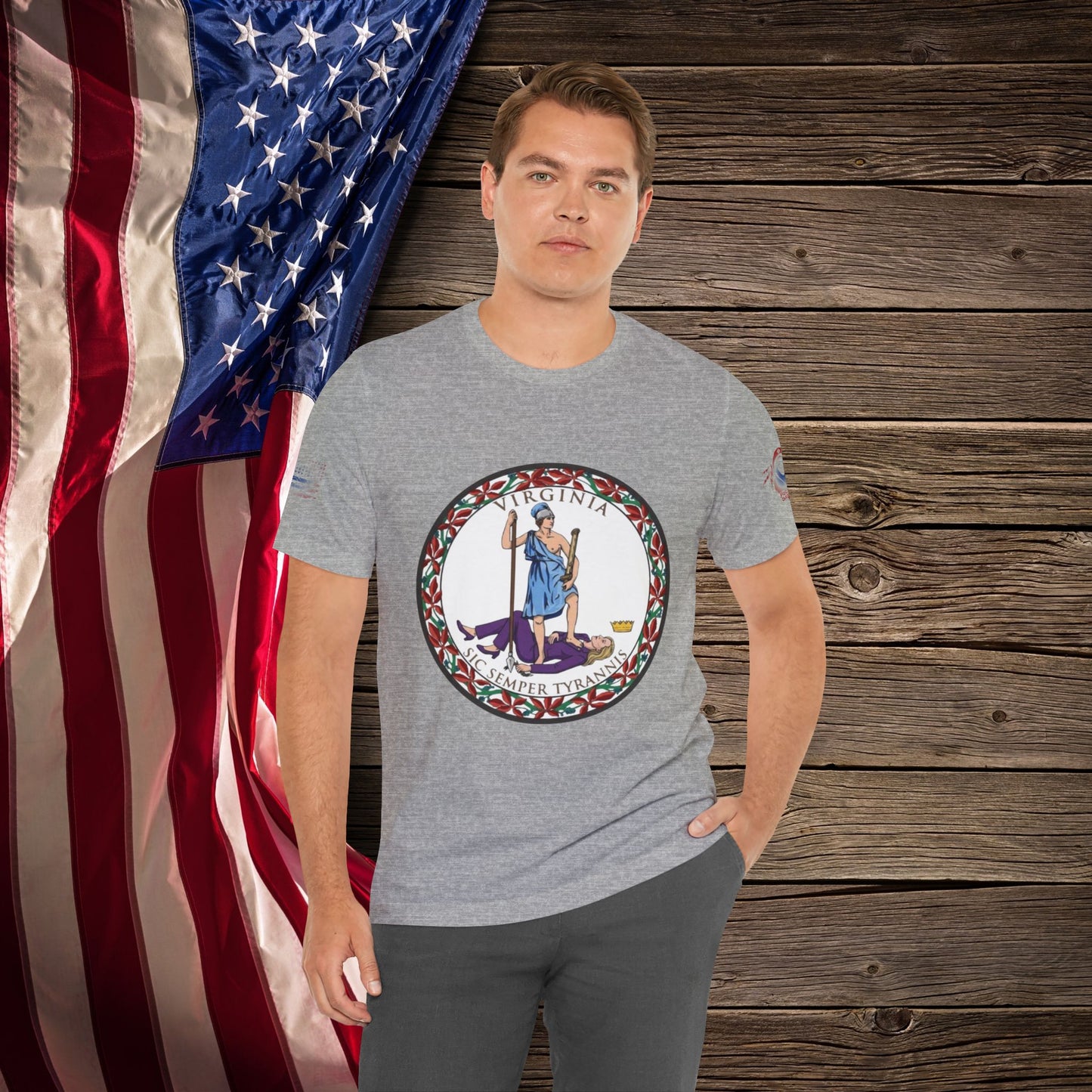 Virginia Tyrant State Seal - T-Shirt