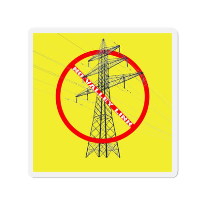 No Valley Link - Die-Cut Magnet