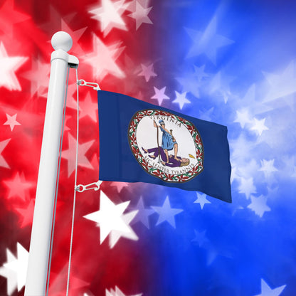 Virginia Tyrant State Seal - Flag