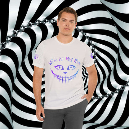 We're All Mad Here (Purple/Blue) - T-Shirt