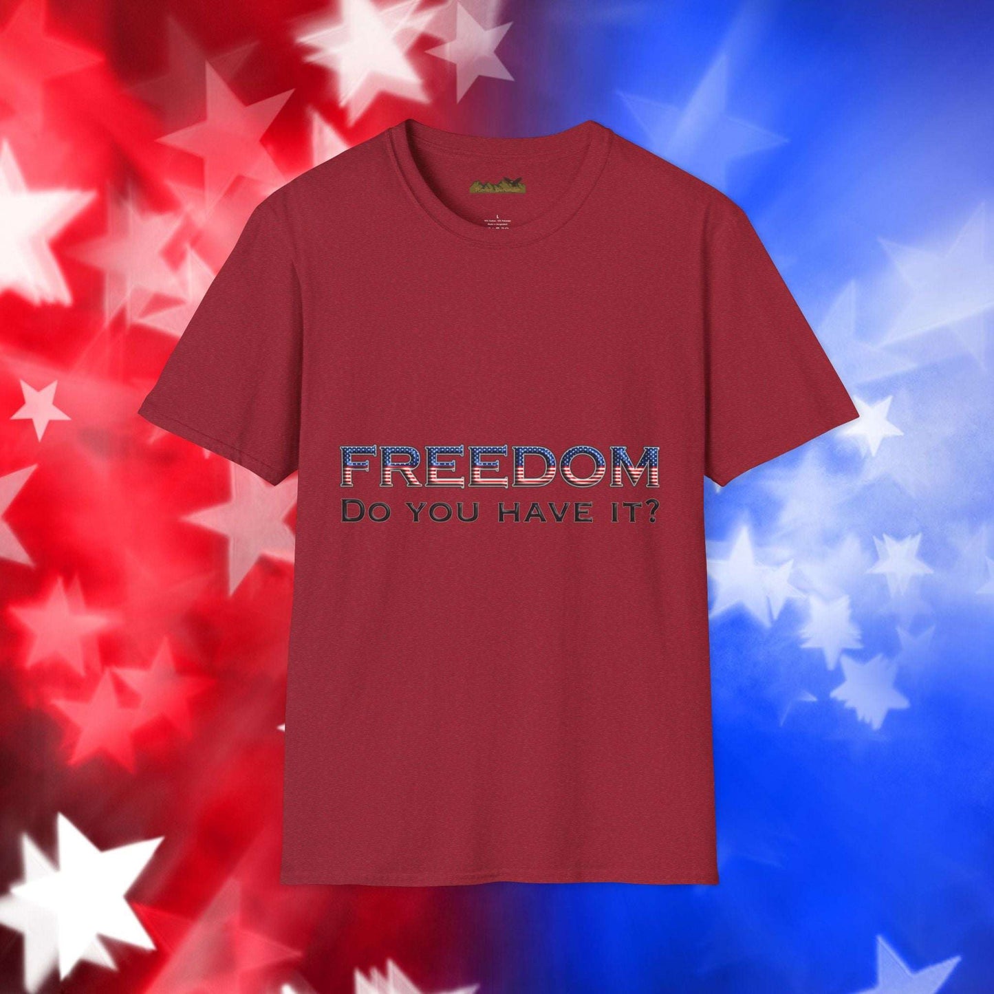 "Freedom Do You Have It?"– Patriotic Tee