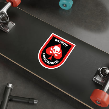 Patriot Commando - Die-Cut Sticker
