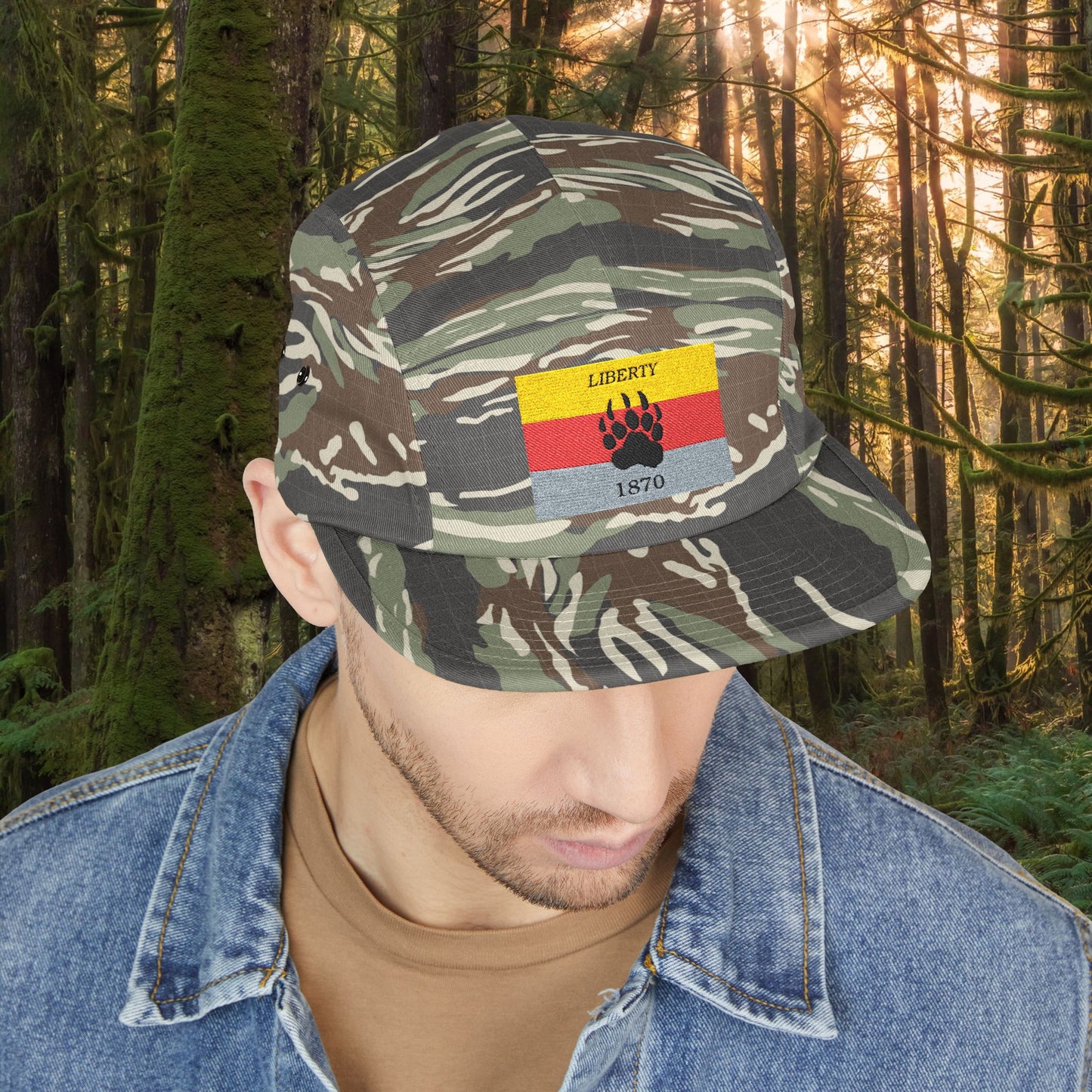 Liberty Flag  - 5 Panel Cap