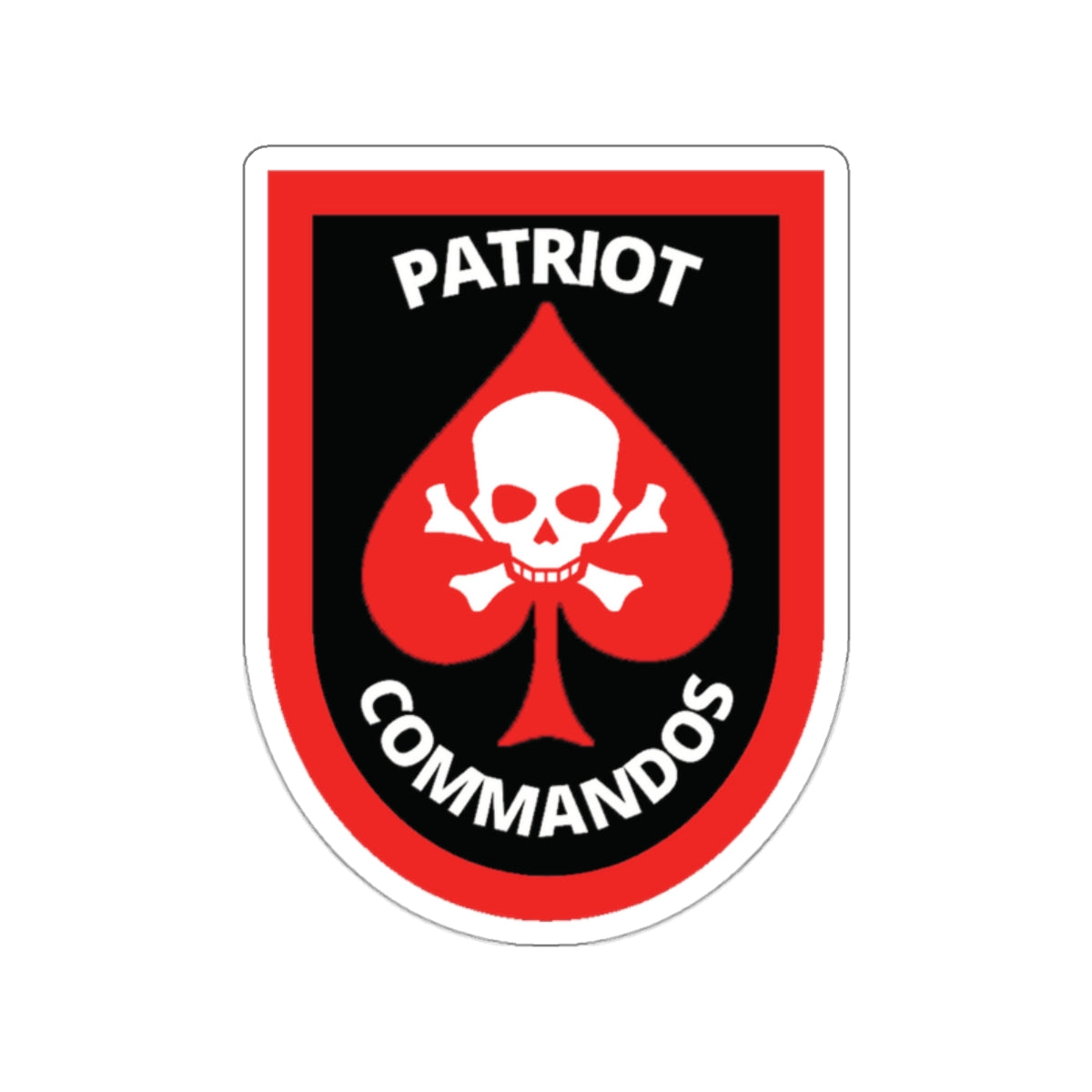 Patriot Commando - Die-Cut Sticker