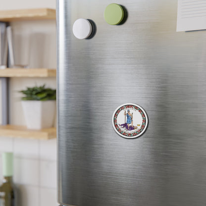 Virginia Tyrant State Seal - Die-Cut Magnet