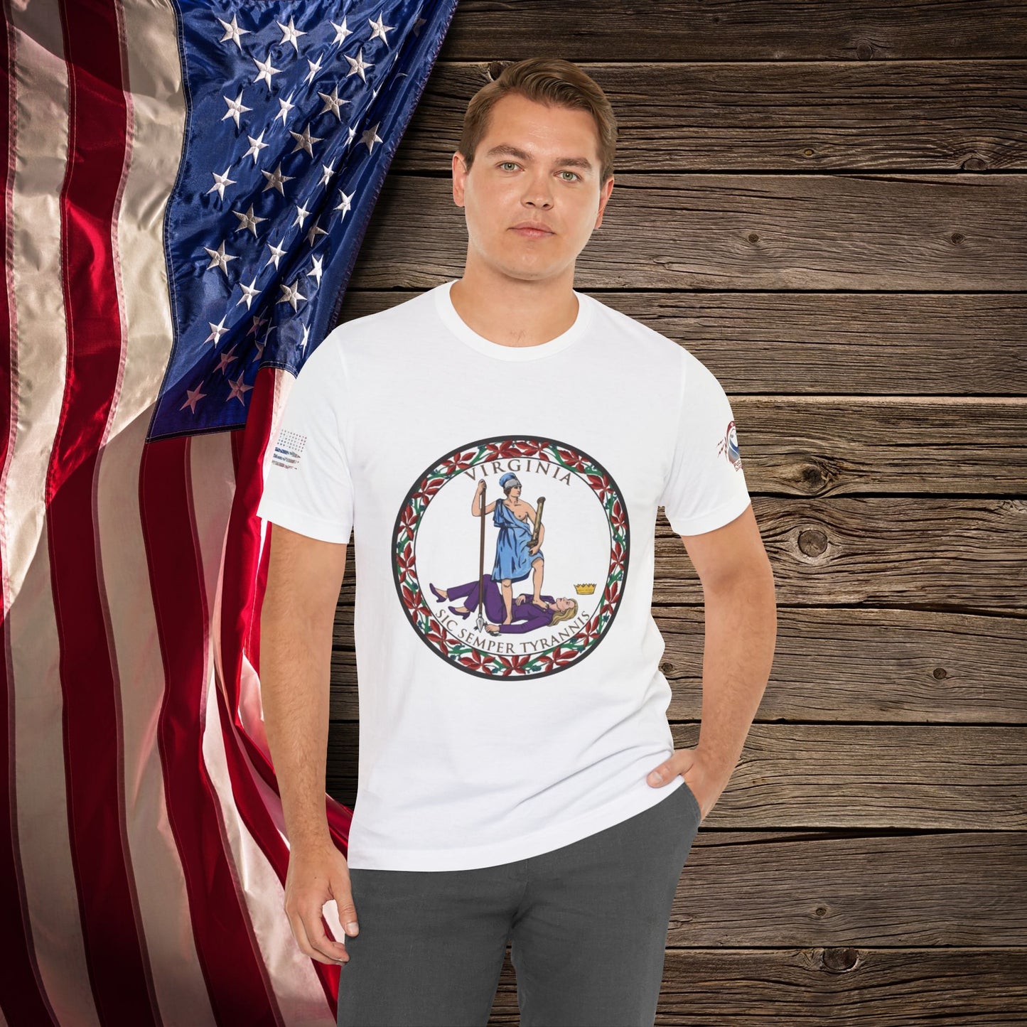 Virginia Tyrant State Seal - T-Shirt