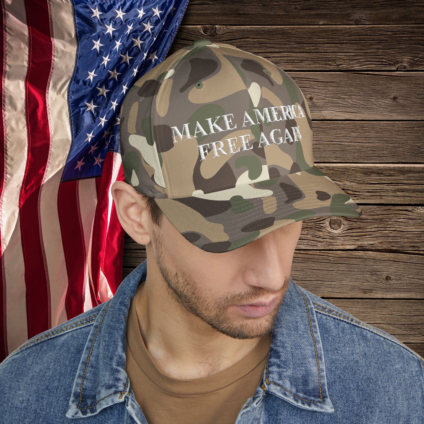 Make America Free Again (MAFA) - Structured Hat