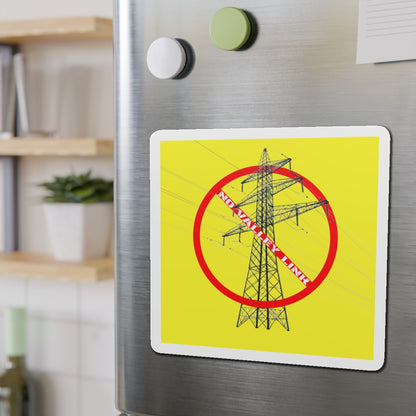 No Valley Link - Die-Cut Magnet