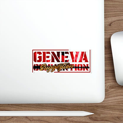 Geneva Suggestion - Die-Cut Sticker
