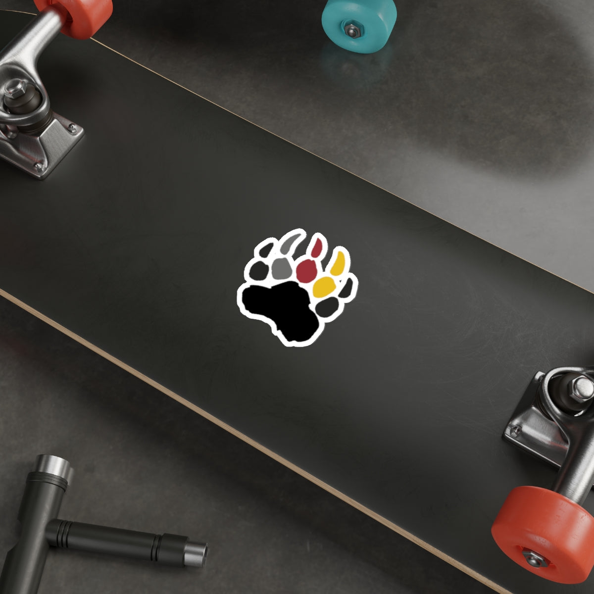 Pineland Bear Claw - Die-Cut Sticker