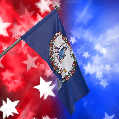 Virginia Tyrant State Seal - Flag