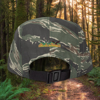 Pineland Bear Claw - Embroidered 5 Panel Cap