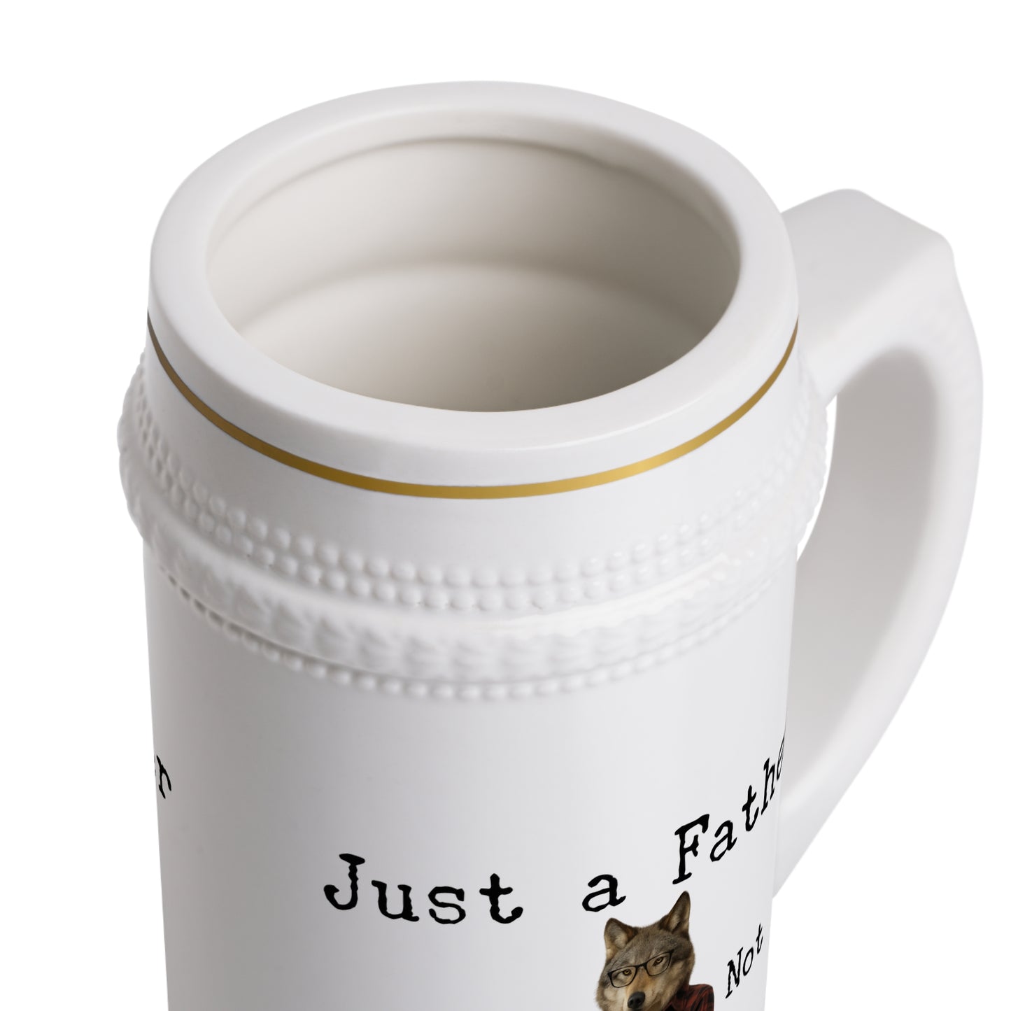 "Just a Father" - Funny Beer Stein Mug