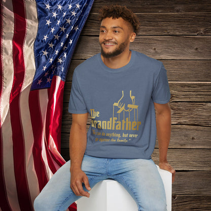 "The Grandfather" Quote - Softstyle T-Shirt for Grandpa