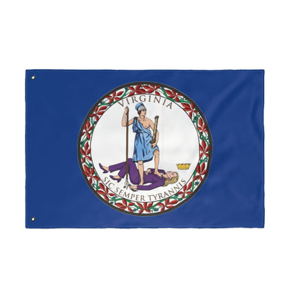 Virginia Tyrant State Seal - Double-Sided Flag