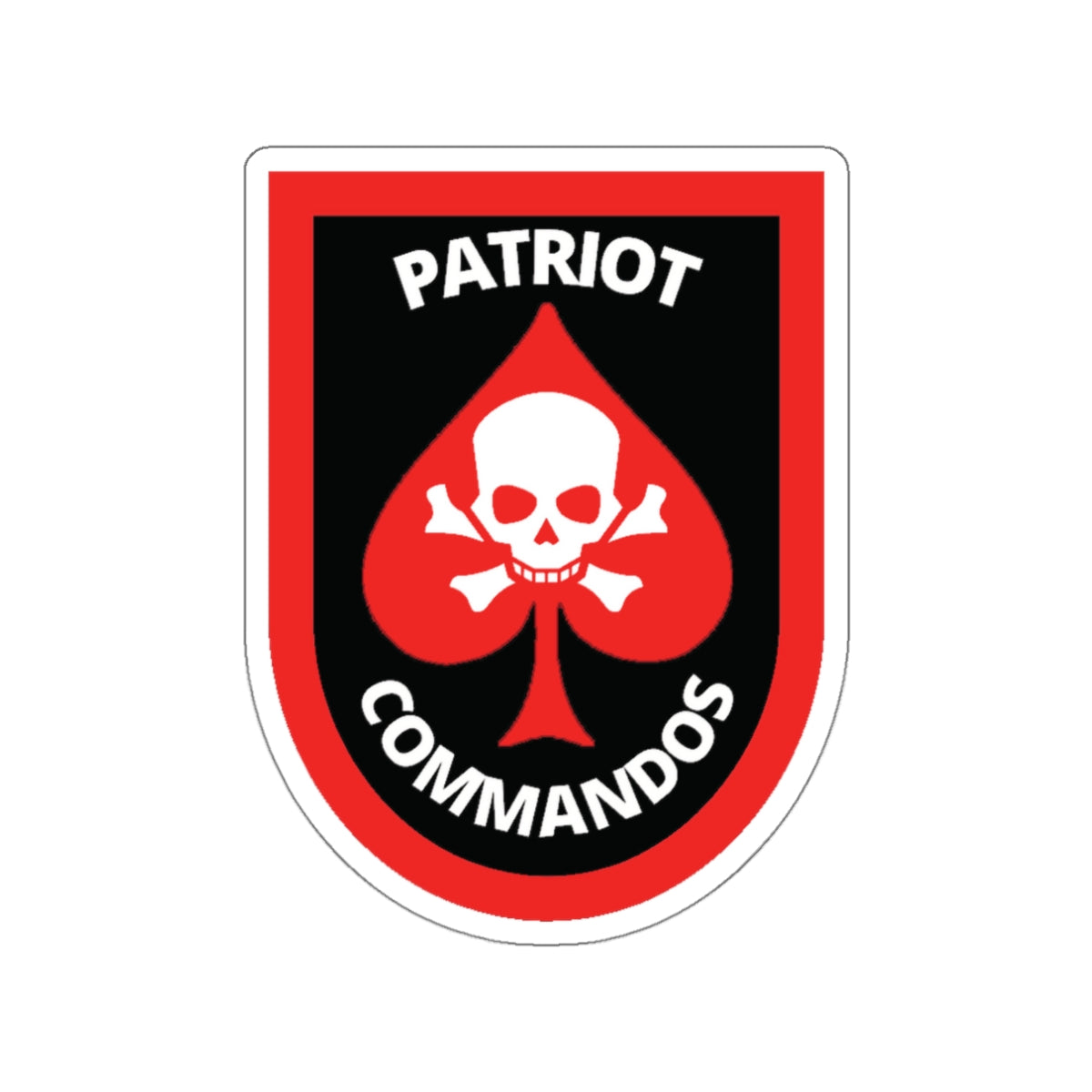 Patriot Commando - Die-Cut Sticker