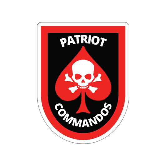 Patriot Commando - Die-Cut Sticker