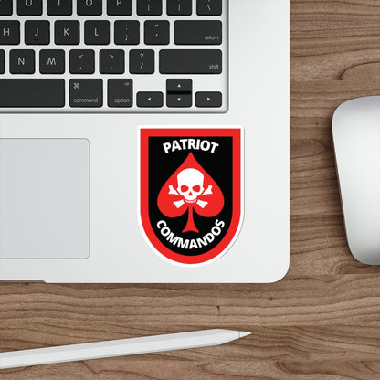 Patriot Commando - Die-Cut Sticker