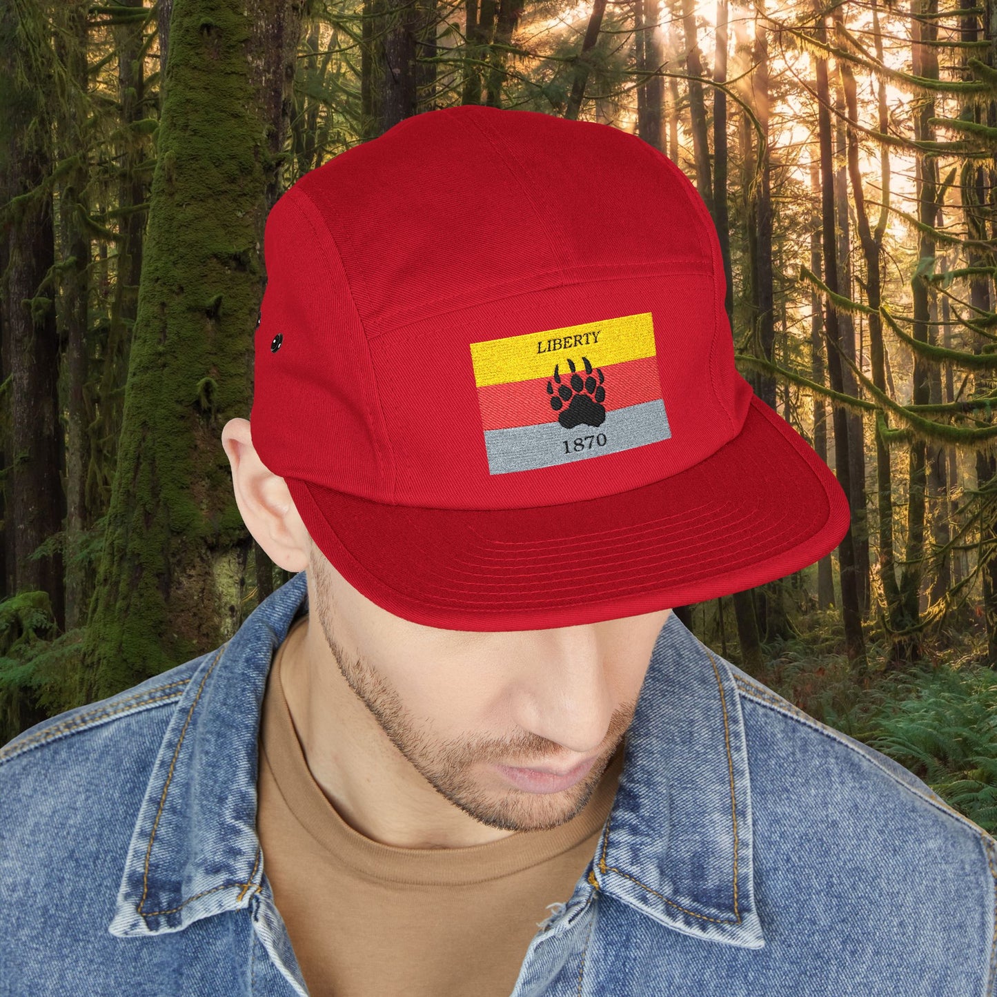 Liberty Flag  - 5 Panel Cap