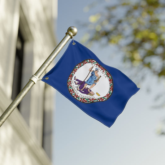 Virginia Tyrant State Seal - Double-Sided Flag