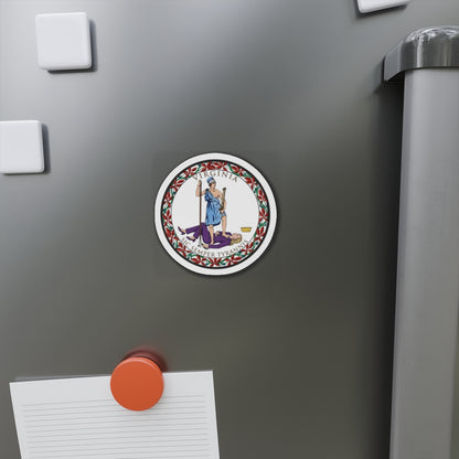 Virginia Tyrant State Seal - Die-Cut Magnet