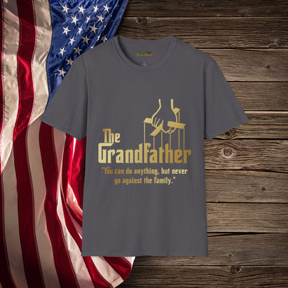 "The Grandfather" Quote - Softstyle T-Shirt for Grandpa