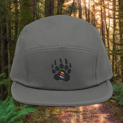 Pineland Bear Claw - Embroidered 5 Panel Cap