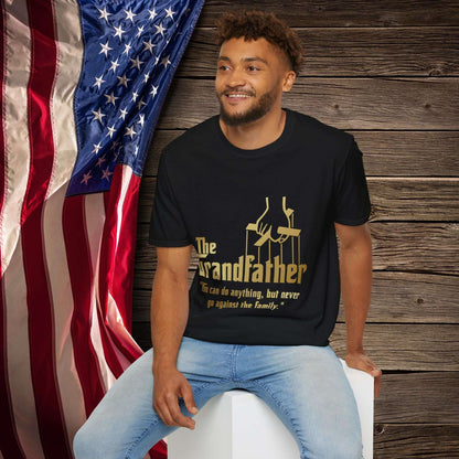 "The Grandfather" Quote - Softstyle T-Shirt for Grandpa