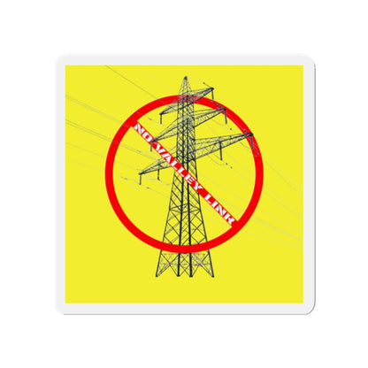 No Valley Link - Die-Cut Magnet