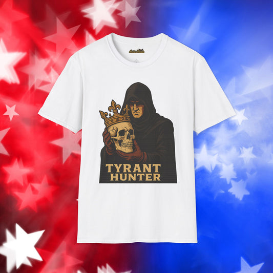 "Tyrant Hunter" - Bold Graphic Unisex Softstyle Tee