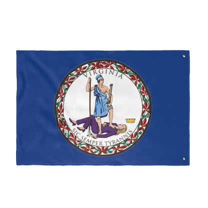 Virginia Tyrant State Seal - Double-Sided Flag