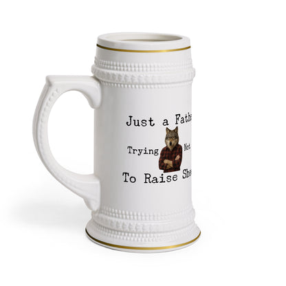 "Just a Father" - Funny Beer Stein Mug