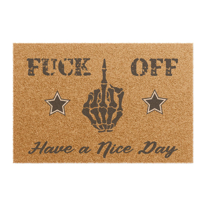 "Fuck Off, Have a Nice Day" - Funny Doormat