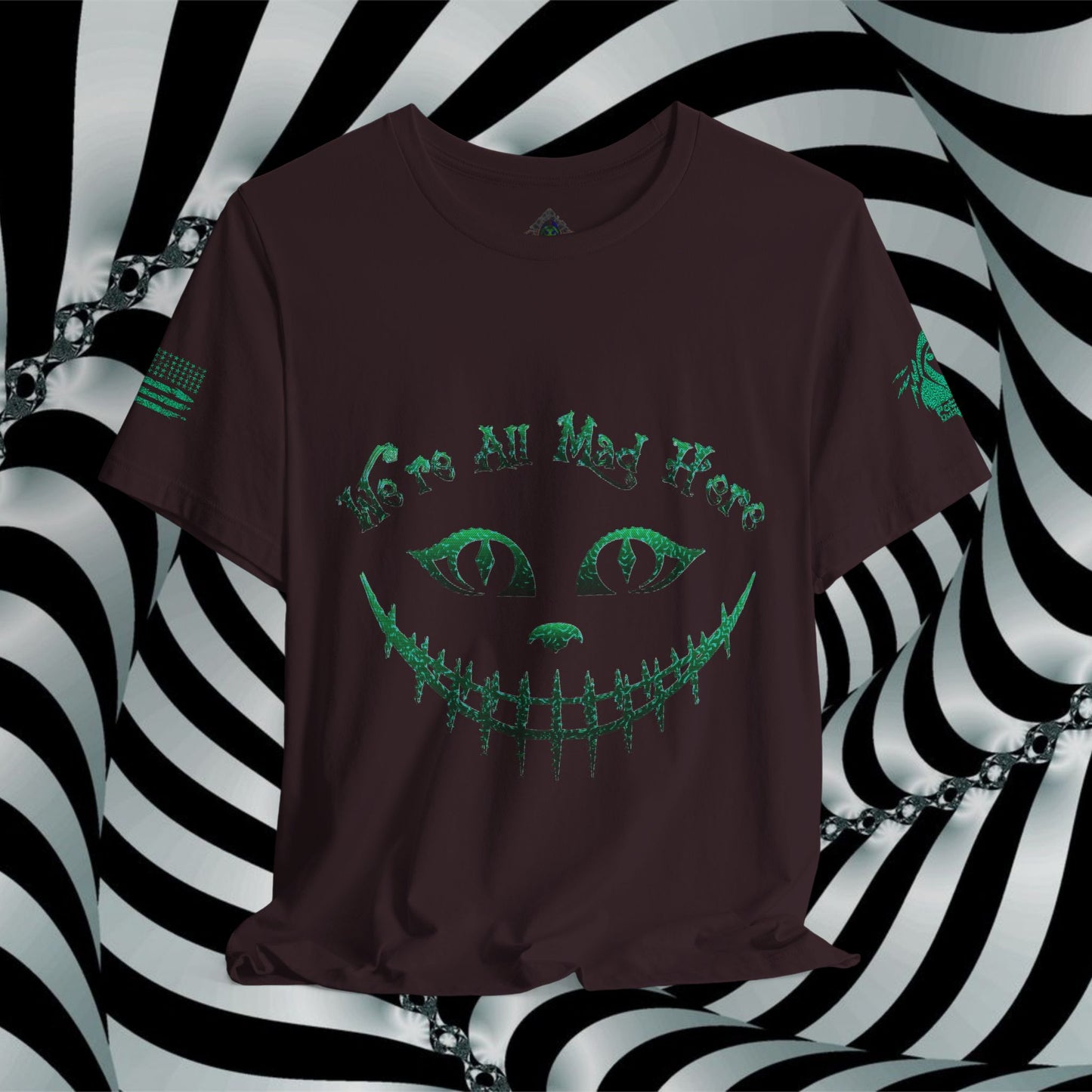 We're All Mad Here (Green) - T-Shirt