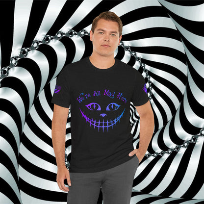 We're All Mad Here (Purple/Blue) - T-Shirt