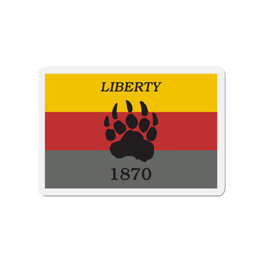 Pineland Liberty Flag - Die-Cut Magnet